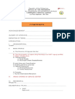 Certificate of Ancestral Domain Profile Agusan Del Sur DT 117 Com - Profl