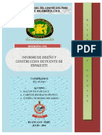 Informe de Puente PDF