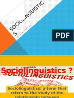 Socio Linguistics