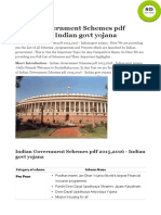 Govt Schemmes PDF