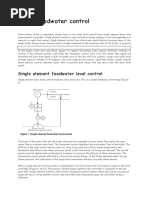 Boiler Feedwater Control