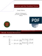 01 Directional Derivatives and Gradient