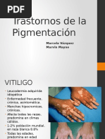 Trastornos de Pigmentacion