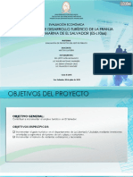 Evaluación de Un Proyecto Del Sector Público El Salvador