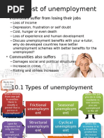 10.1 Cost of Unemployment: - Individuals Suffer From Losing Their Jobs