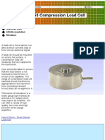 Model 53 Compression Load Cell