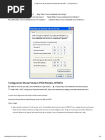 Configuración Router Modem RYGE Modelo ART18CX - VeredanNet