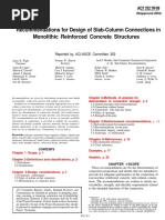 ACI 3521r - 89 Recommendations For Design of Slab-Column Connections in RCC