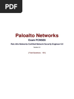 Paloalto Networks PCNSE6