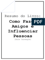 Resumo Do Livro "Como Fazer Amigos e Influenciar Pessoas"