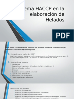 Sistema HACCP en La Elaboración de Helados