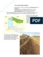 Formule Per Il Calcolo Dei Volumi