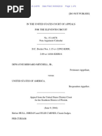 DeWayne Bernard Mitchell, Jr. v. United States, 11th Cir. (2016)