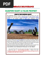 Sleeping Giant and False Prophet