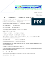 Chemistry Test Jee