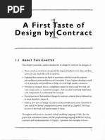 First Aste of Contract: Design B