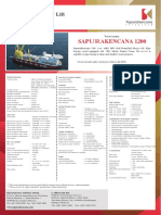 DP 1200 Tons Heavy Lift Pipe Laying Vessel: Sapurakencana 1200