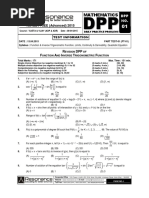 Revision DPP Maths 1