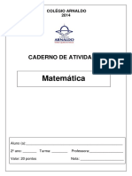 Caderno de Matematica 2 Ano