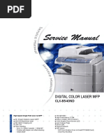 Samsung CLX-8540ND Service Manual