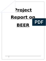 Project Report On Beer