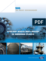 BORSIG Process Heat Exchanger - Synloop Waste Heat Boiler in Ammonia Plants