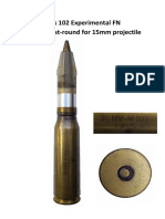 20x102 Experimental FN Sabot 15mm Ballistics