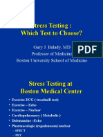 EXERCISE Stress Testing FOR HEART