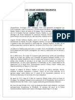 Biografia Sandino