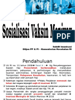 Sosialisasi Vaksin Menivac DKI Jakpus