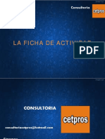 Ficha de Actividad Cetpros