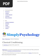 Classical Conditioning - Simply Psychology