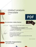 Product Analysis of Chocolate