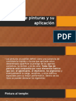 Tipos de Pinturas y Su Aplicación