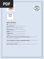 Pediatric Logbook