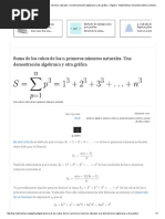 Suma de Los Cubos de Los N Primeros Números Naturales