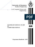 MSC CS ProgrammeHandbook 2013