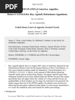 United States v. Robert Catoggio, Roy Ageloff, 326 F.3d 323, 2d Cir. (2003)