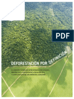 Deforestación Por Definición-Resumen en Español PDF