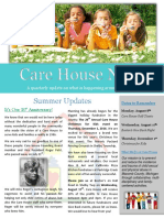 Care House Summer 2016 Newsletter PDF