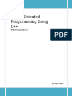 Object Oriented Programming Book