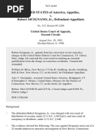 United States v. Robert Sicignano, JR., 78 F.3d 69, 2d Cir. (1996)