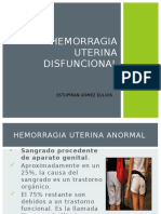 Hemorragia Uterina Disfuncional