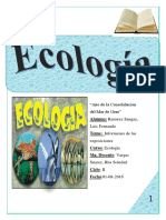 Final de Monografia de Ecologia