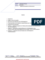 Medida Da Resistência de Aterramento PDF