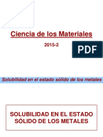 CLASE 06 - A.solubilidad y Trans. de Fase en El Estado Sólido de Los Metales PDF