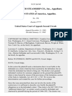 Luckenbach Steamship Co., Inc. v. United States, 312 F.2d 545, 2d Cir. (1963)