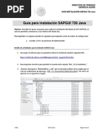 Guia para Instalacion SAPGUI 730 Java