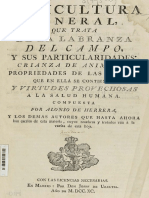 De Herrera, Alonso - Agricultura General