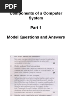 Part 1 - Components of A Computer System